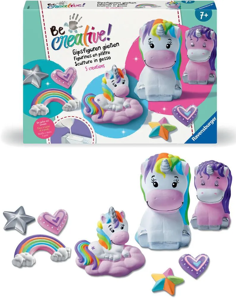 BE CREATIVE FIGURINES LICORNES