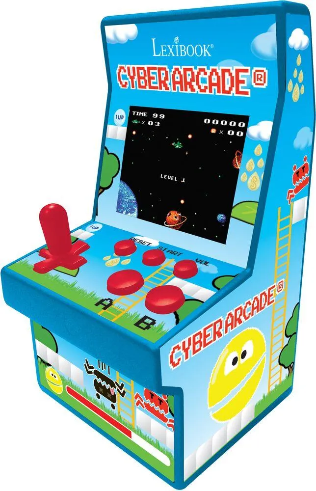 CONSOLE PORTABLE CYBER ARCADE® - ECRAN 2.8'' 200 JEUX