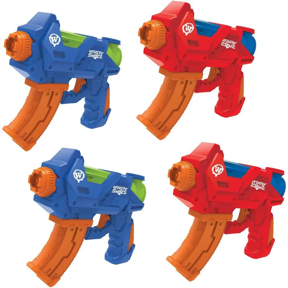 COFFRET DE 4 PISTOLETS A EAU