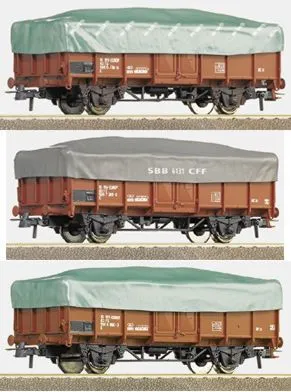 Wagon de marchandise Pack 3