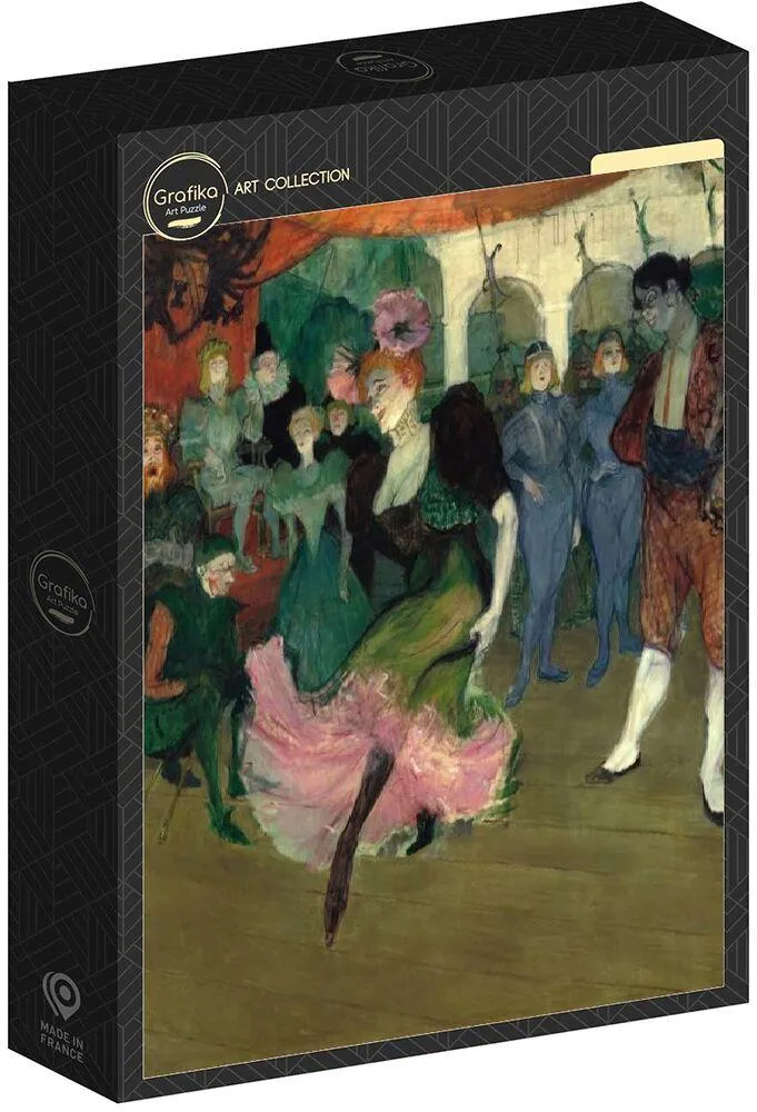 HENRI DE TOULOUSE-LAUTREC : MARCELLE LENDER DANSANT LE BOLERO EN CHILPERIC, 1895-1896