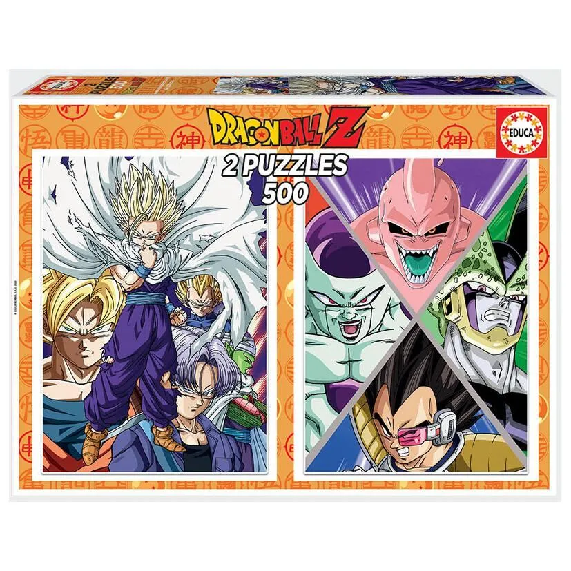 PUZZLE 2 X 500 DRAGON BALL