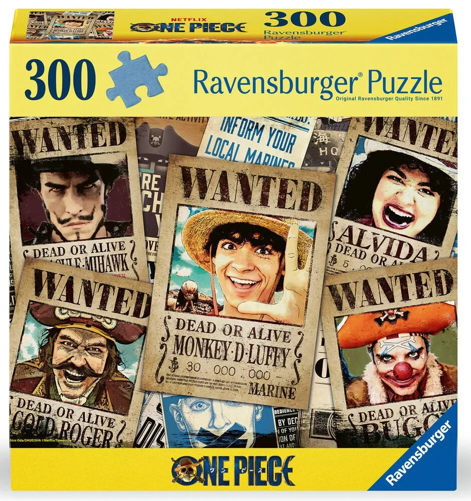 ONE PIECE - PUZZLE 300 PIECES WANTED !