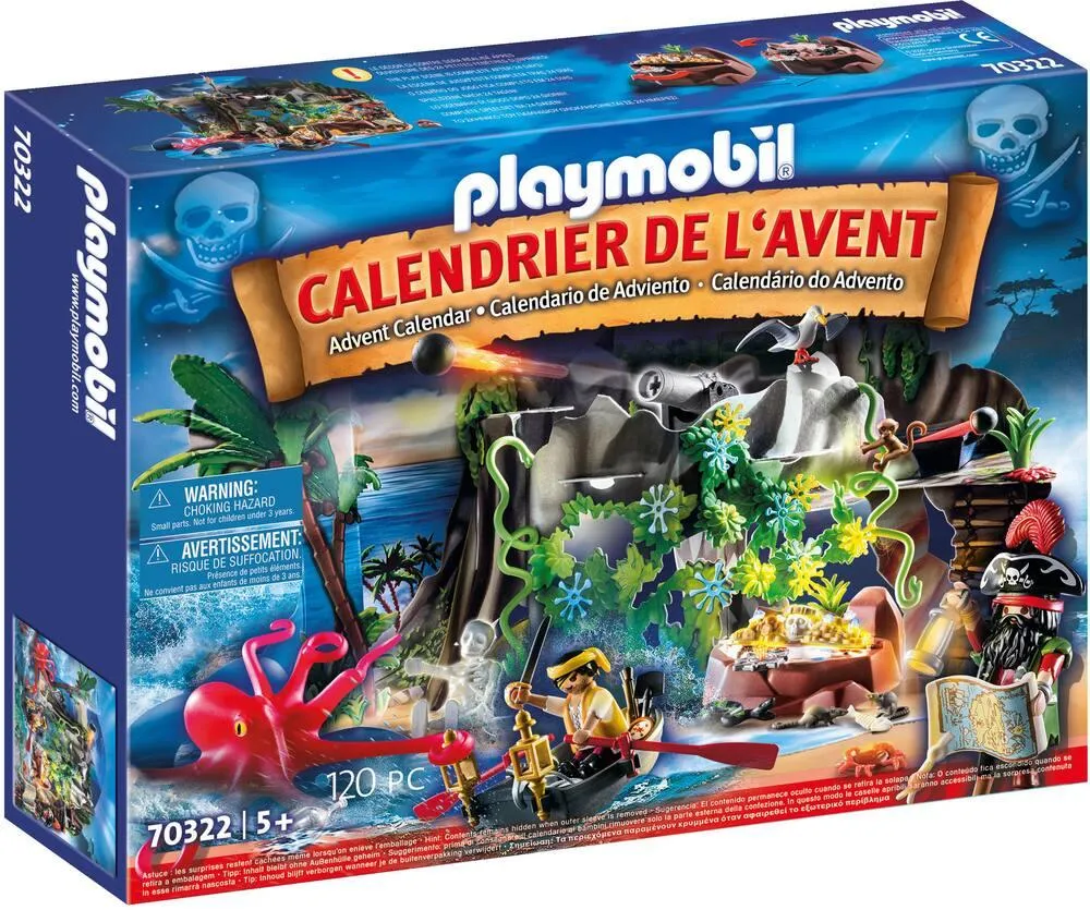 CALENDRIER DE L'AVENT PIRATES - 70322
