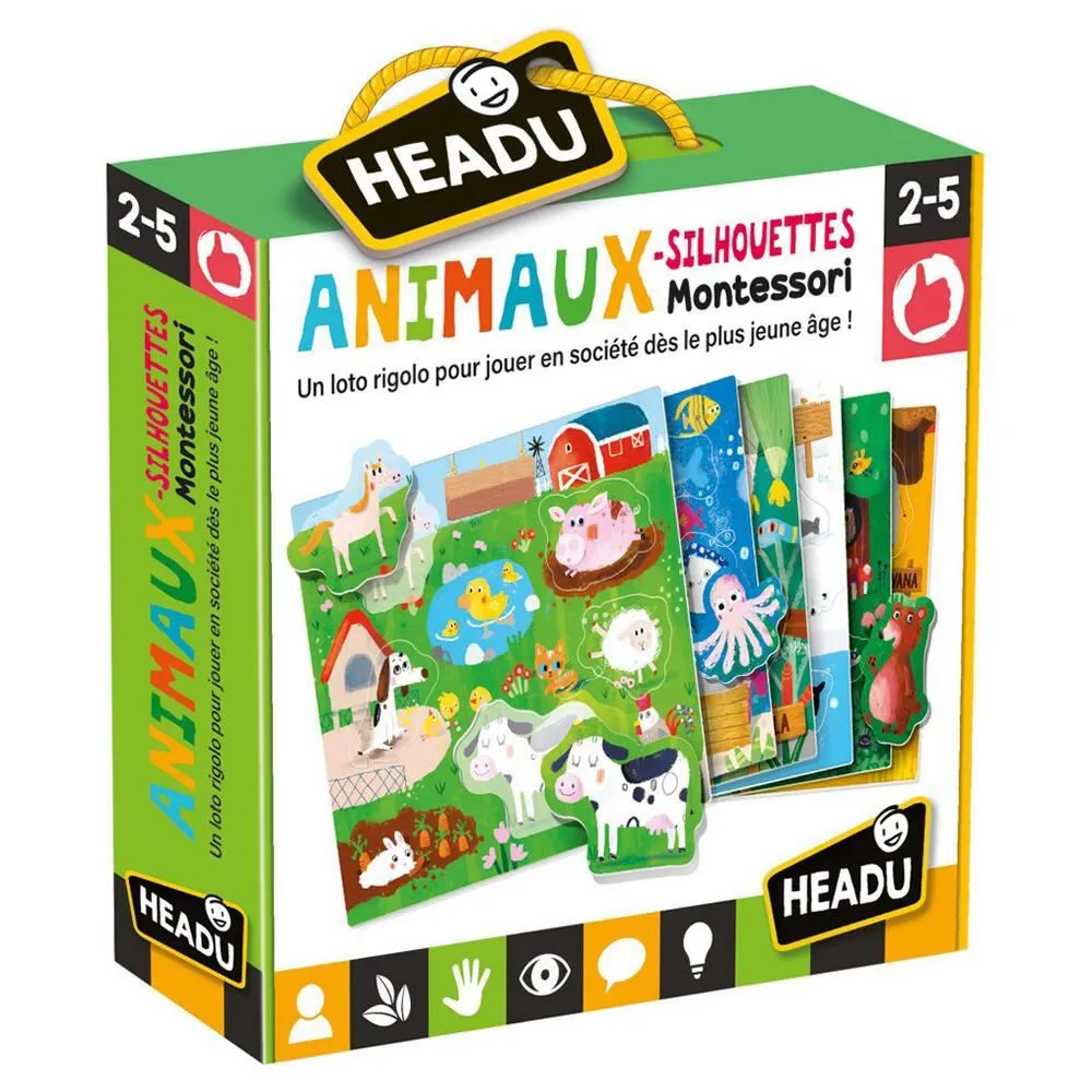 MONTESSORI - LES ANIMAUX-SILHOUETTES
