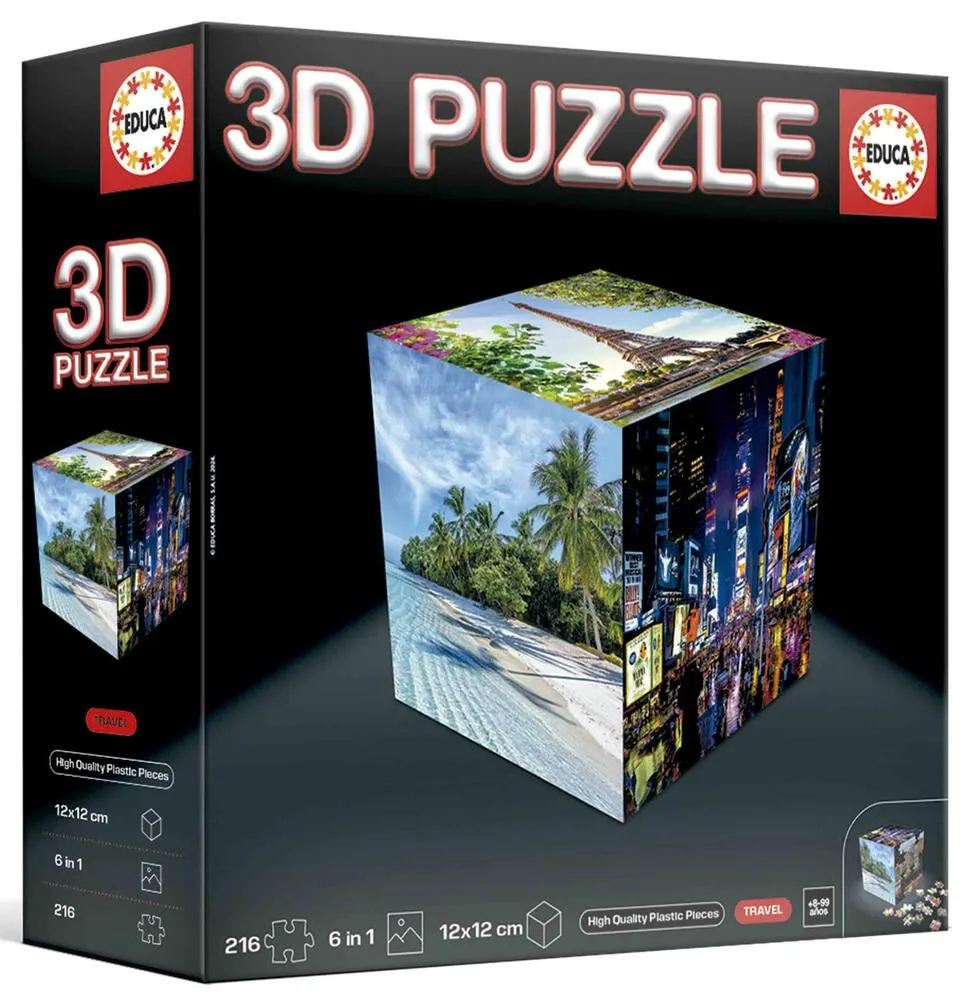 PUZZLE 3D TRAVEL