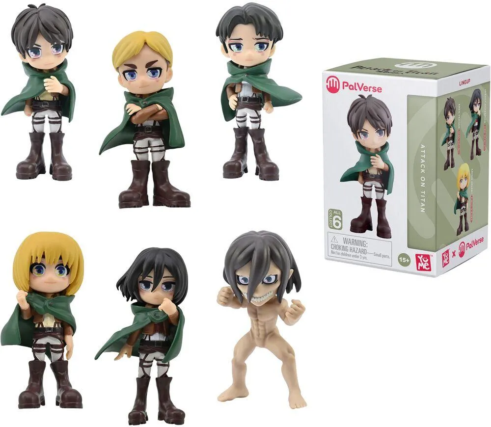 L'ATTAQUE DES TITANS - FIGURINE ANIME YUME - BOITE MYSTERE