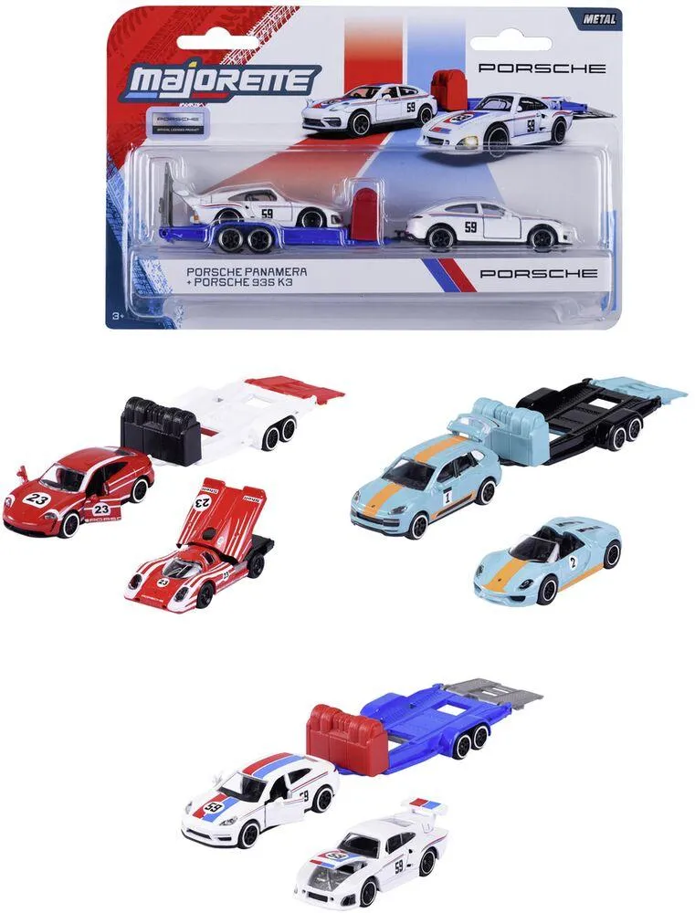 MAJORETTE PORSCHE TRAILER