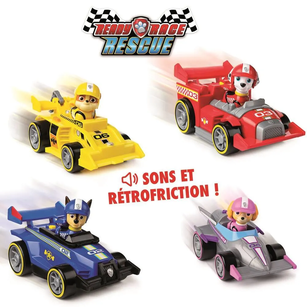 PAW PATROL VEHICULE + FIGURINE READY RACE RESCUE