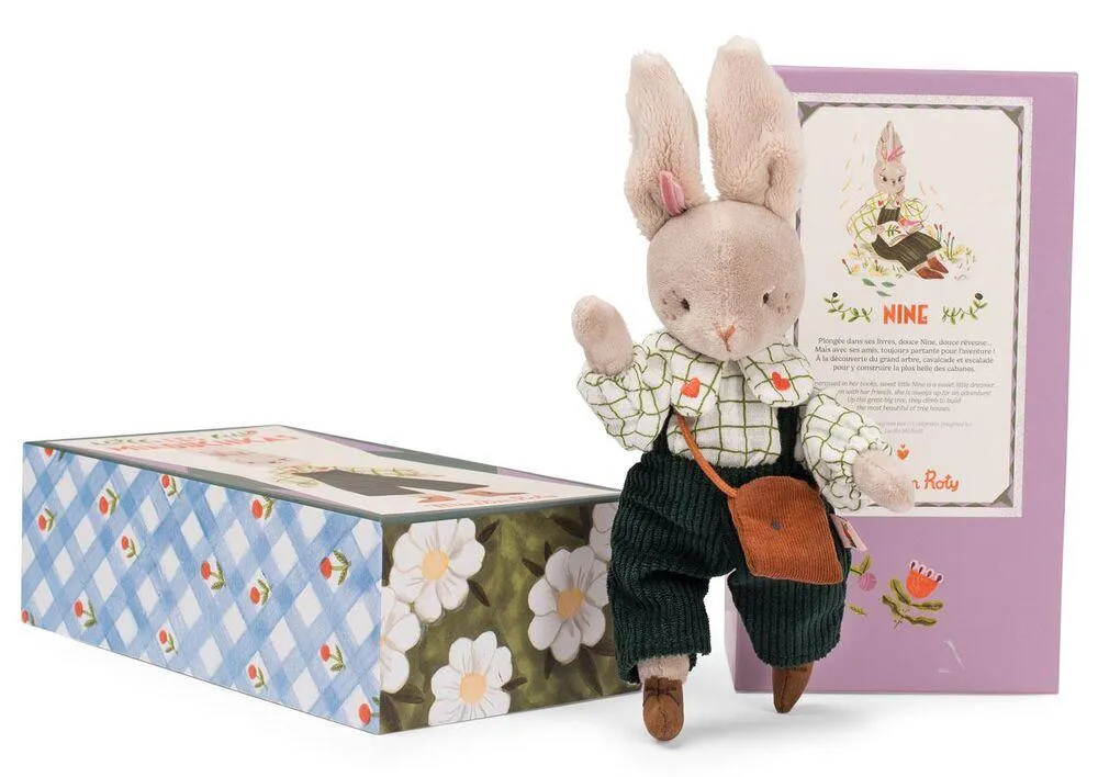 LES MINOUCHKAS - POUPEE NINE LA LAPINE