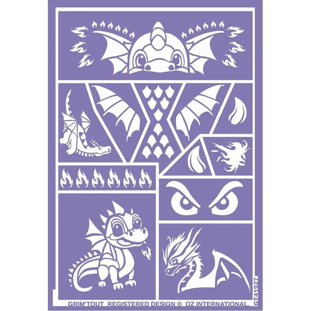 GRIM'TOUT MAQUILLAGE EXPRESS - DRAGON