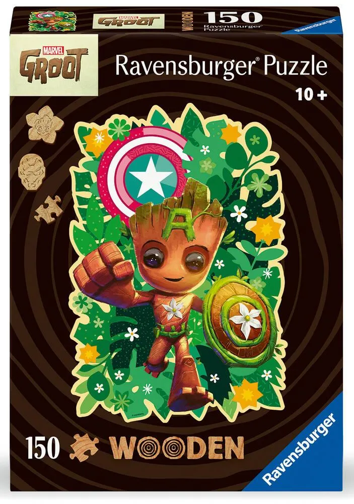 GROOT -PUZZLE EN BOIS  FORME  150 PIECES