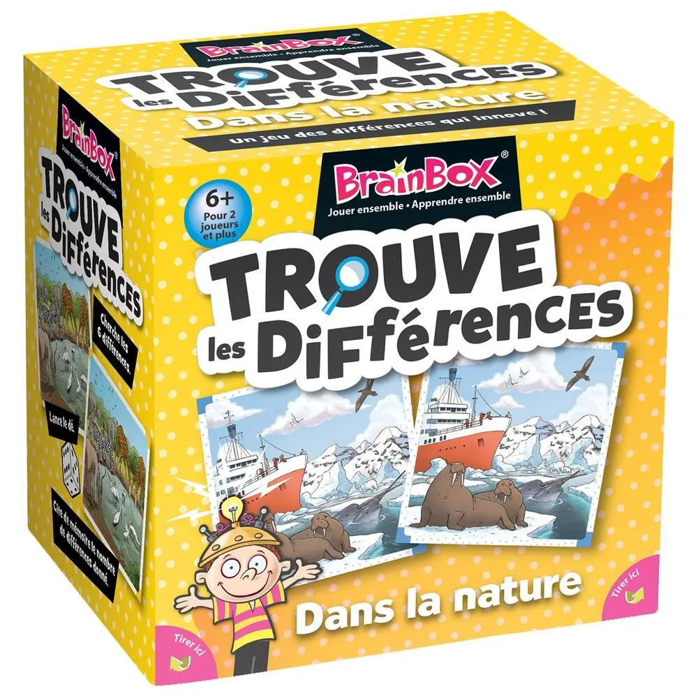 BRAINBOX TROUVE LES DIFFÉRENCES - DANS LA NATURE