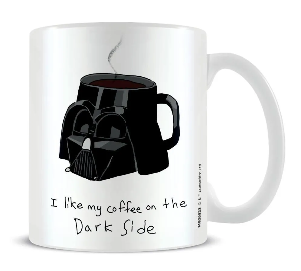 STAR WARS - MUG I LIKE MY COFFEE ON THE DARK SIDE