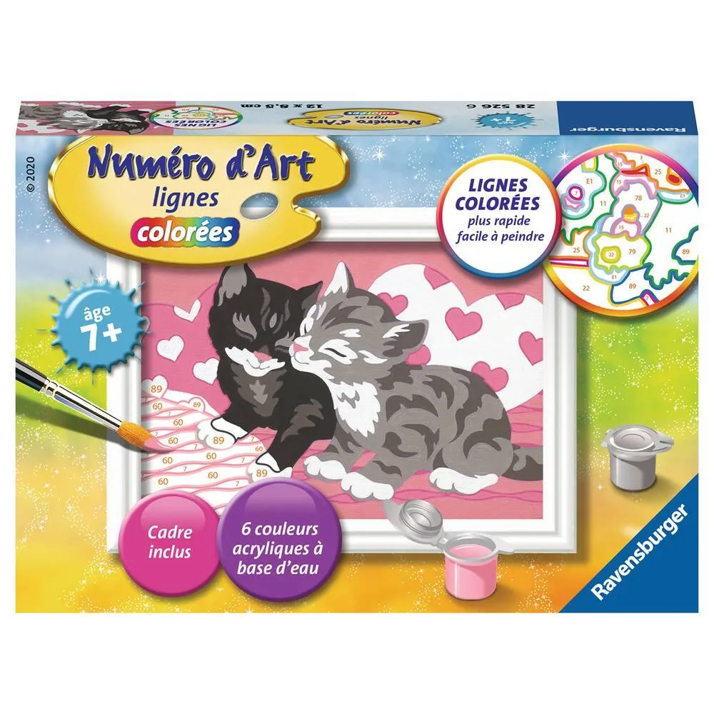 NUMÉRO D'ART - MINI - ADORABLES CHATONS