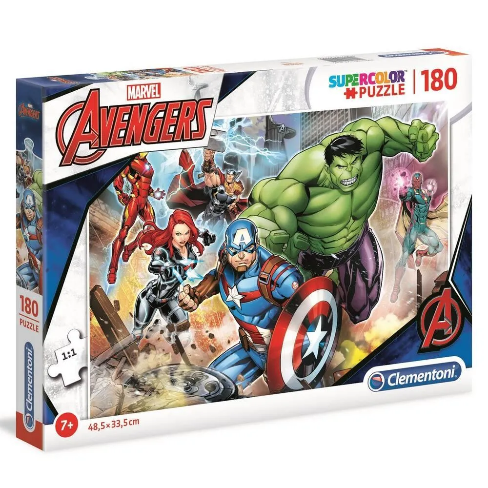MARVEL - AVENGERS - PUZZLE SUPERCOLOR 180 PIECES