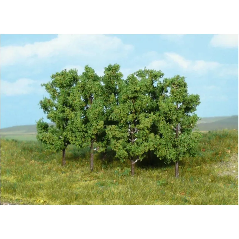 6 aulnes à coller de 8 cm. HEKI 1999