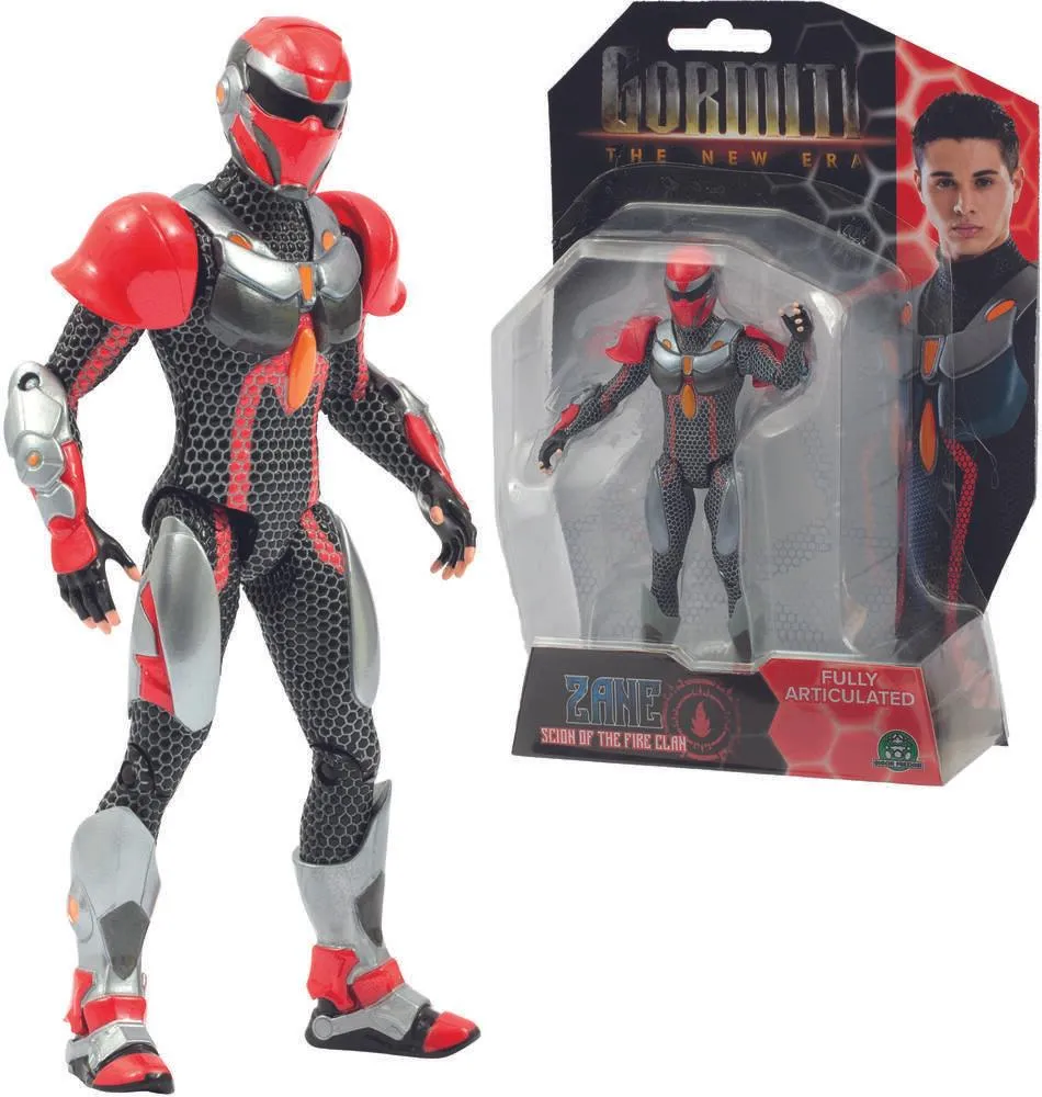 GORMITI - FIGURINE ARTICULEE DE 15 CM SCION - FEU