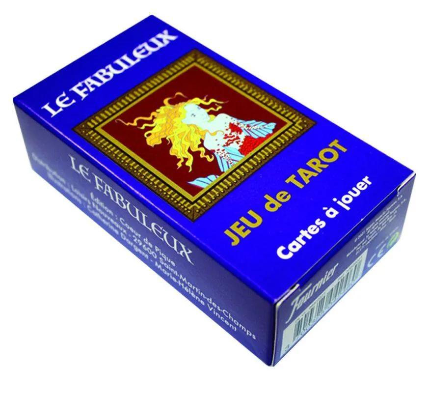 TAROTS "FABULEUX" 78 CARTES FOURNIER 330GR(*6)