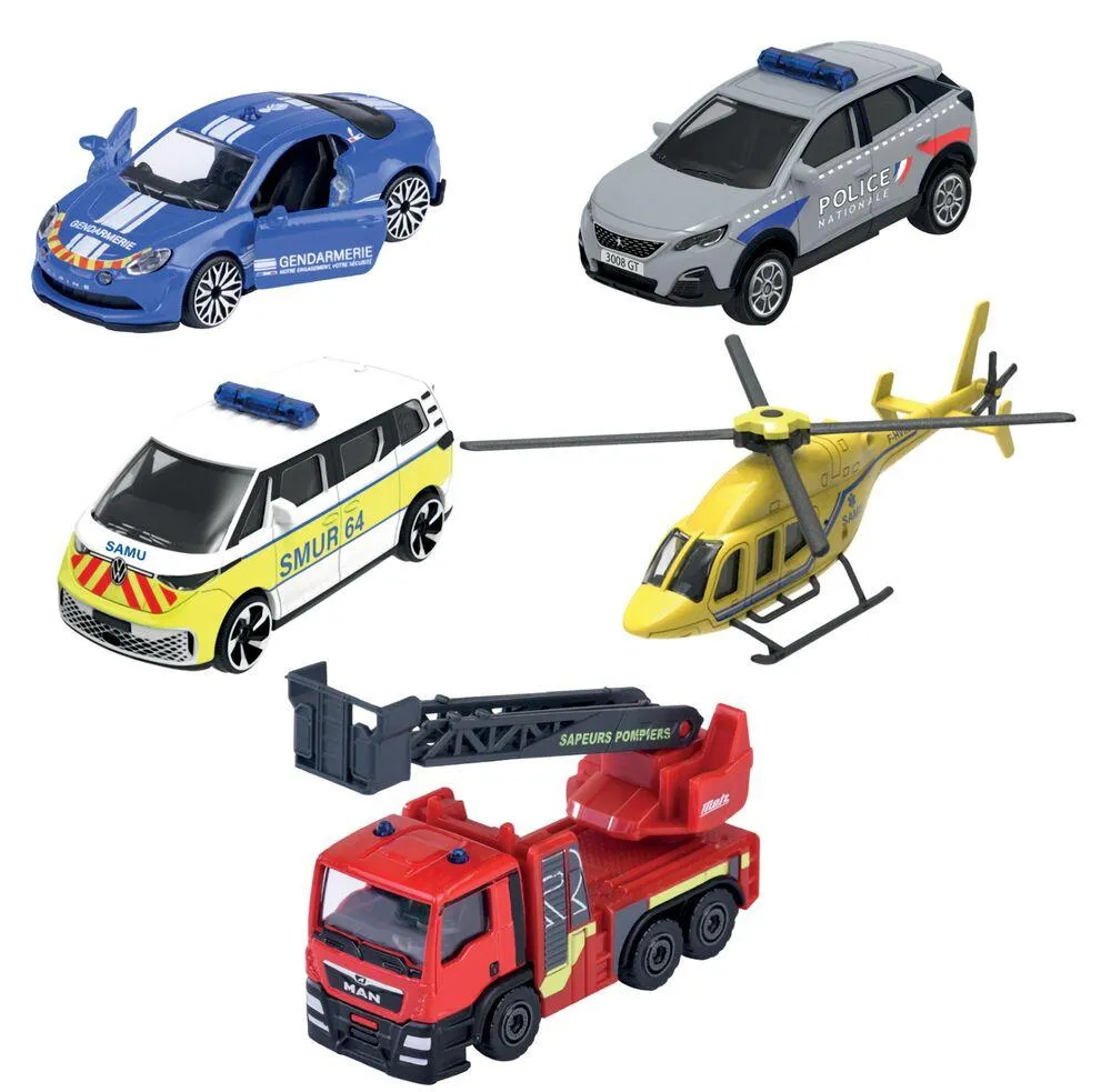 MAJORETTE SOS 5 PIECES  GIFTPACK