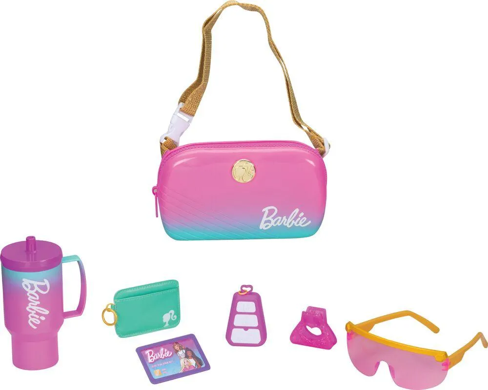 BARBIE - ENSEMBLE SAC DE MODE