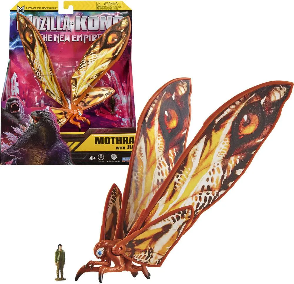 GODZILLA X KONG 2 - FIGURINE ARTICULEE DE 14 CM - MOTHRA
