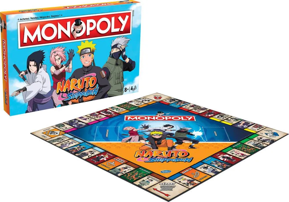 NARUTO SHIPPUDEN - MONOPOLY