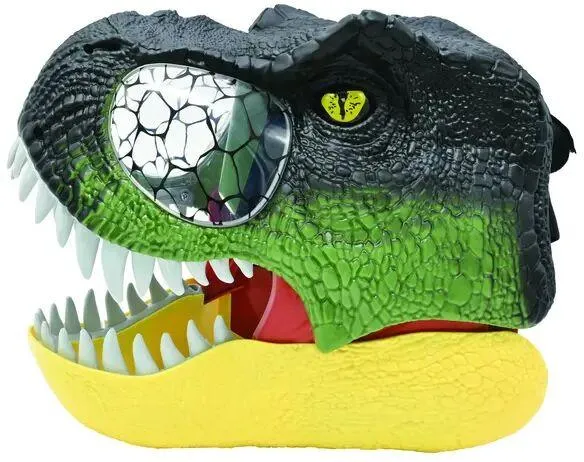 MASQUE DINOSAURE REALISTE AVEC EFFETS DE SONS ET LUMIERES