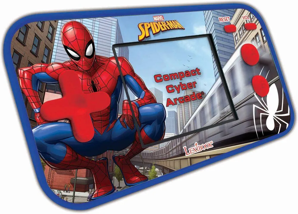 CONSOLE PORTABLE CYBER ARCADE® POCKET SPIDERMAN– ECRAN 2.5'' 150 JEUX DONT 10 SPIDERMAN