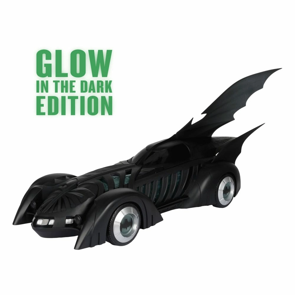 Batman forever dc multiverse véhicule batmobile glow in the dark edition (gold label) 79 cm