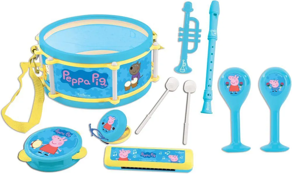 SET MUSICAL 7PCS PEPPA PIG