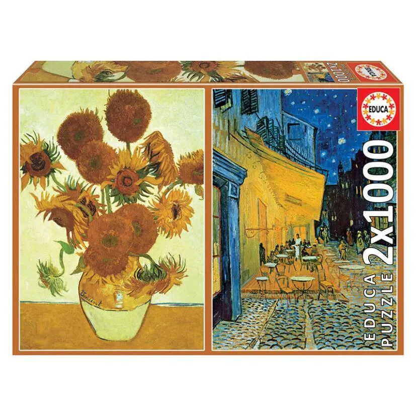PUZZLE 2 X 1000 PIECES VAN GOGH