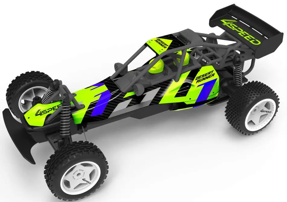 VOITURE RADIOCOMMANDE  DESERT RUNNER 1:10