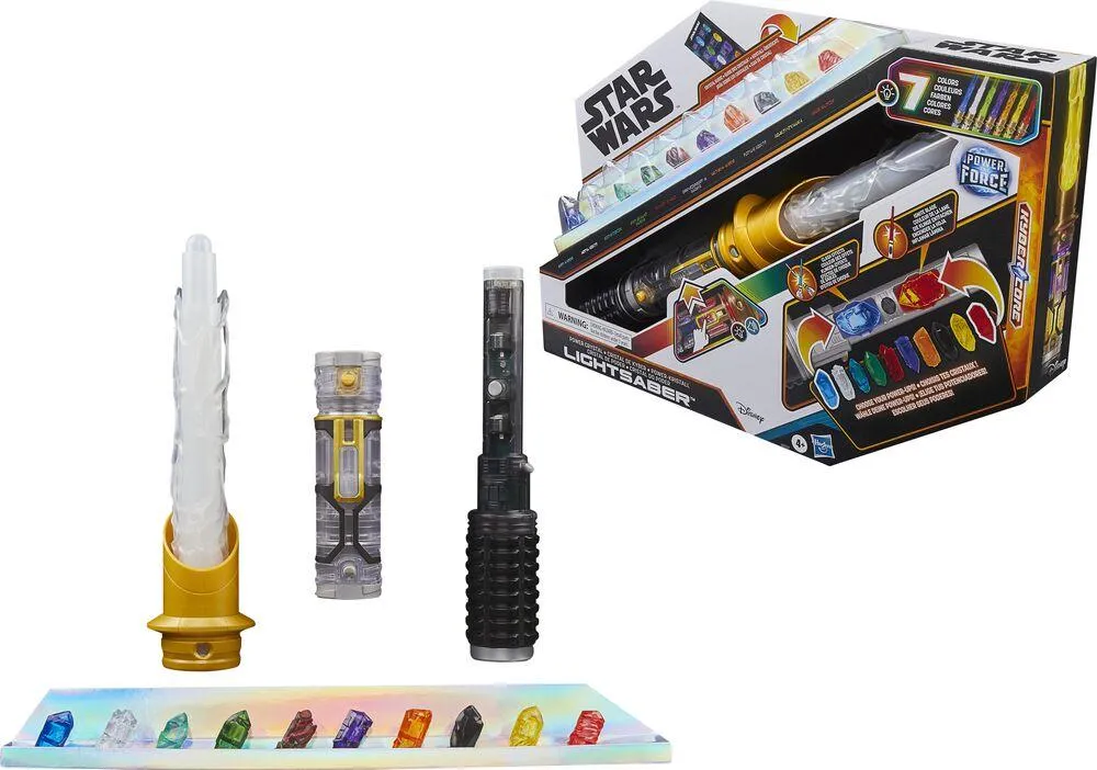 STAR WARS POWER CRYSTAL LIGHTSABER