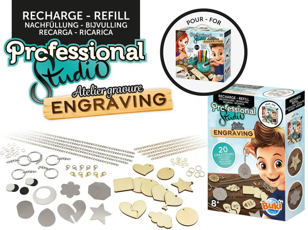 PROF. STUDIO - RECHARGE GRAVURE