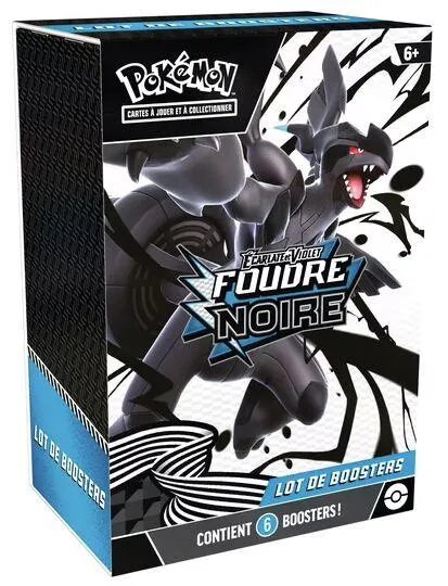 POKEMON - BUNDLE - 6 BOOSTERS FOUDRE NOIRE