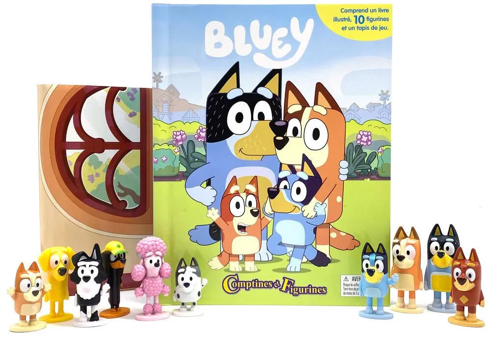 BLUEY - COMPTINES ET FIGURINES