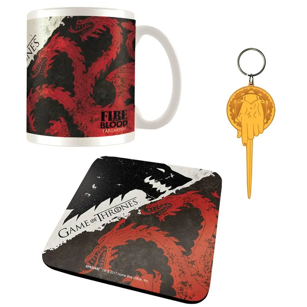 GAME OF THRONES - COFFRET CADEAU STARK ET TAGARYEN