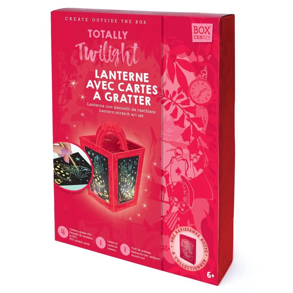 LANTERNE AVEC CARTES A GRATTER