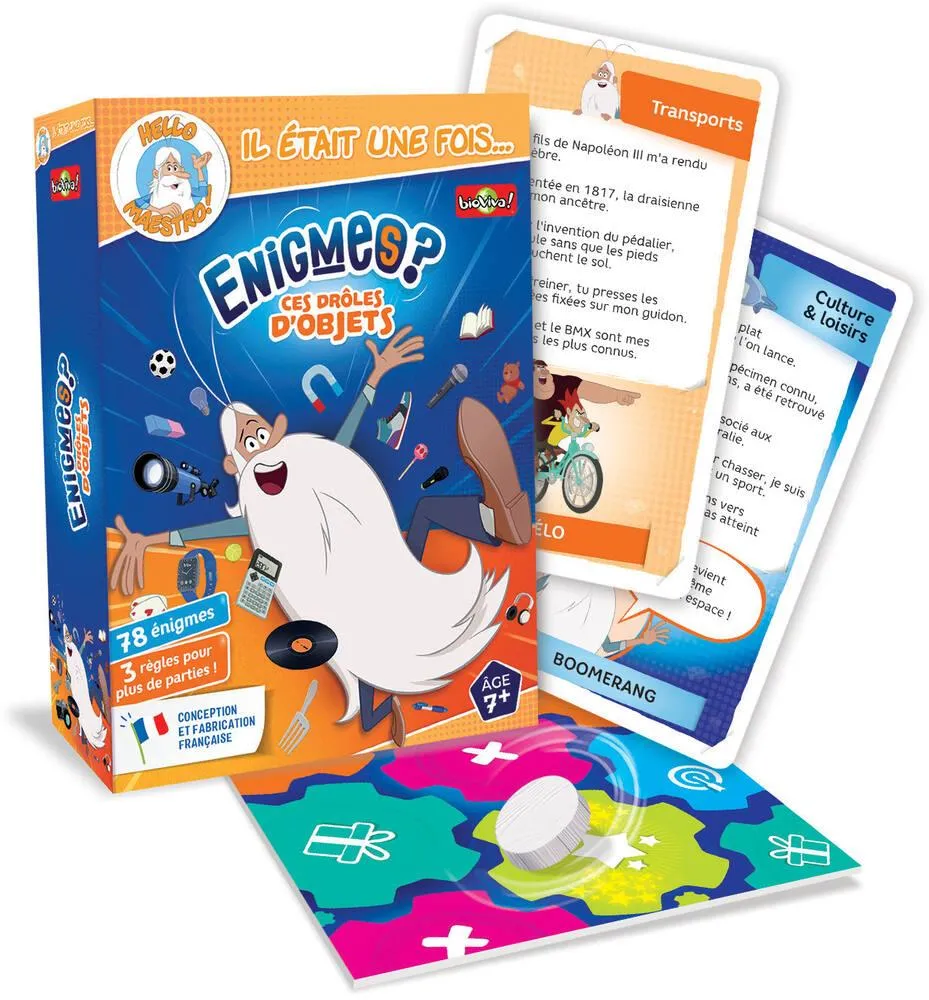 ENIGMES - IL ETAIT UNE FOIS DROLES D'OBJETS