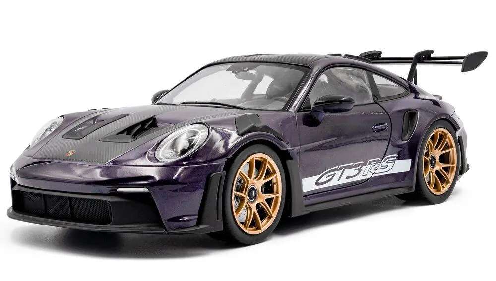 1/18 PORSCHE 911 GT3RS WEISSACH PACKAGE VIOLA PURPLE METALLIC 2024