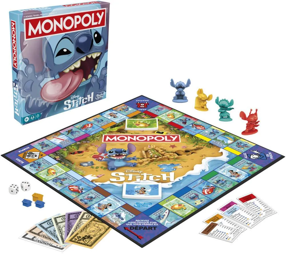 DISNEY STITCH - MONOPOLY