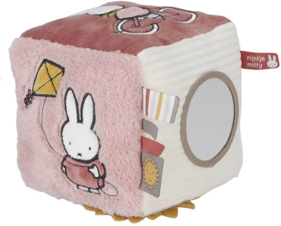 MIFFY CUBE D'ACTIVITES 15*15CM - FLUFFY ROSE