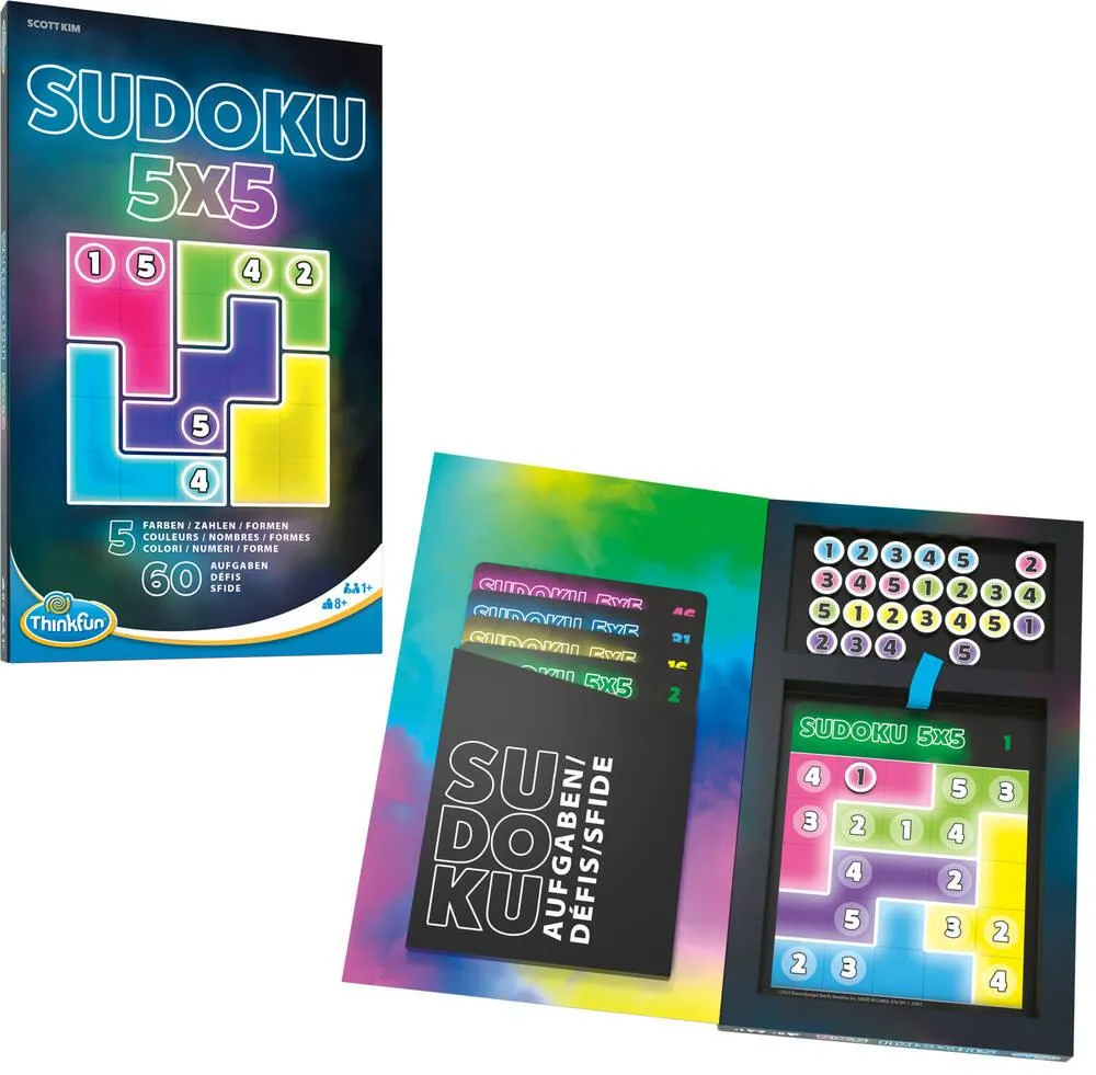 SUDOKU 5X5 - JEU DE LOGIQUE MAGNETIQUE