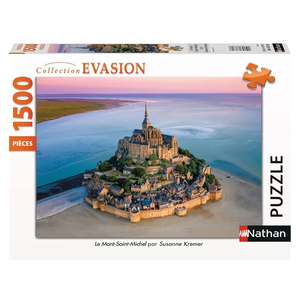 PUZZLE 1500 PIECES - LE MONT-SAINT-MICHEL
