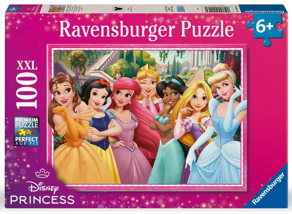DISNEY PRINCESSES -PUZZLE 100 PIECES XXL LA VIE EST UN CONTE DE FEES