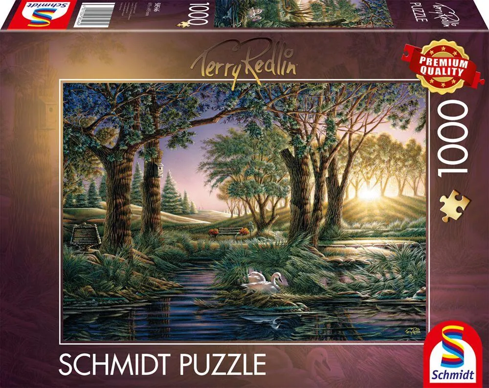 PUZZLE 1000 PIECES - MAGIE DE L’ETANG AU MATIN