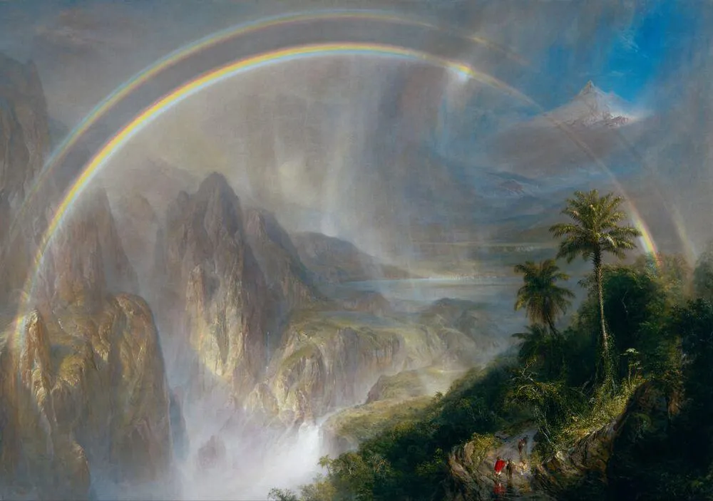 FREDERIC EDWIN CHURCH : RAINY SEASON IN THE TROPICS, 1866