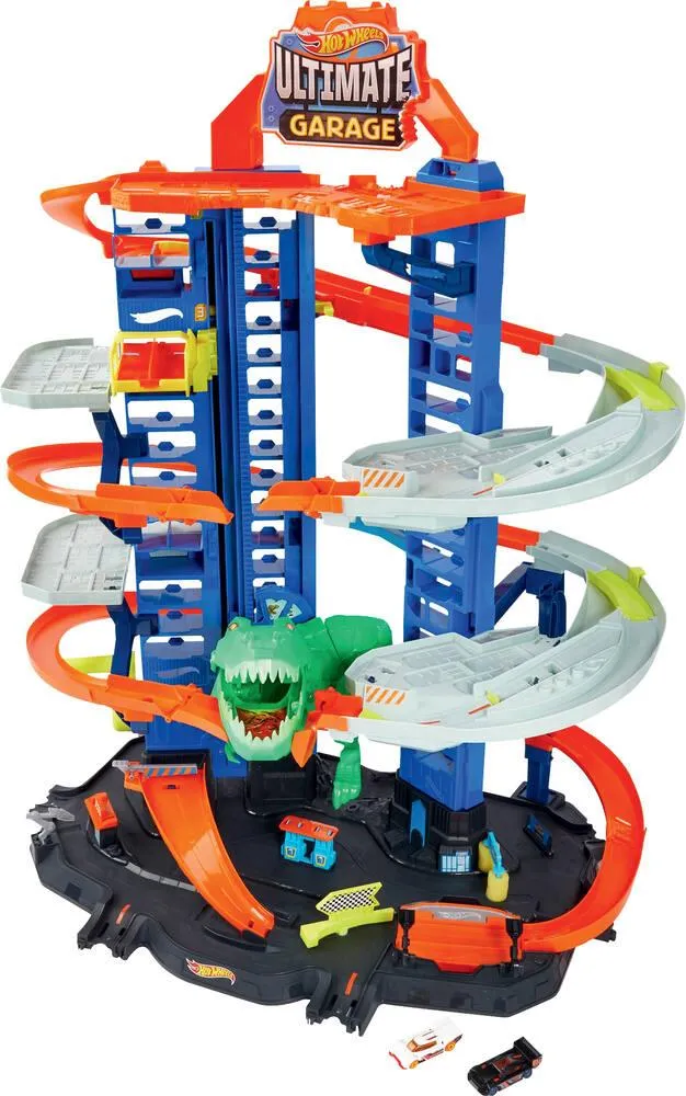 HOT WHEELS - SUPER DINO ROBOT GARAGE