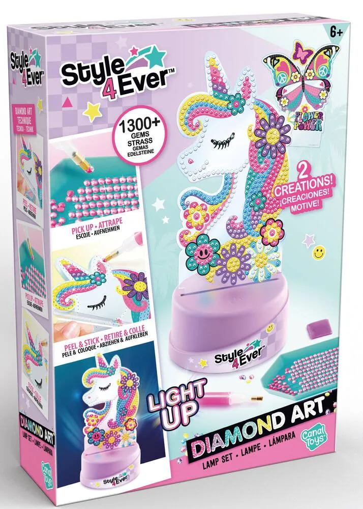 DIAMANT'ART COFFRET LAMPE